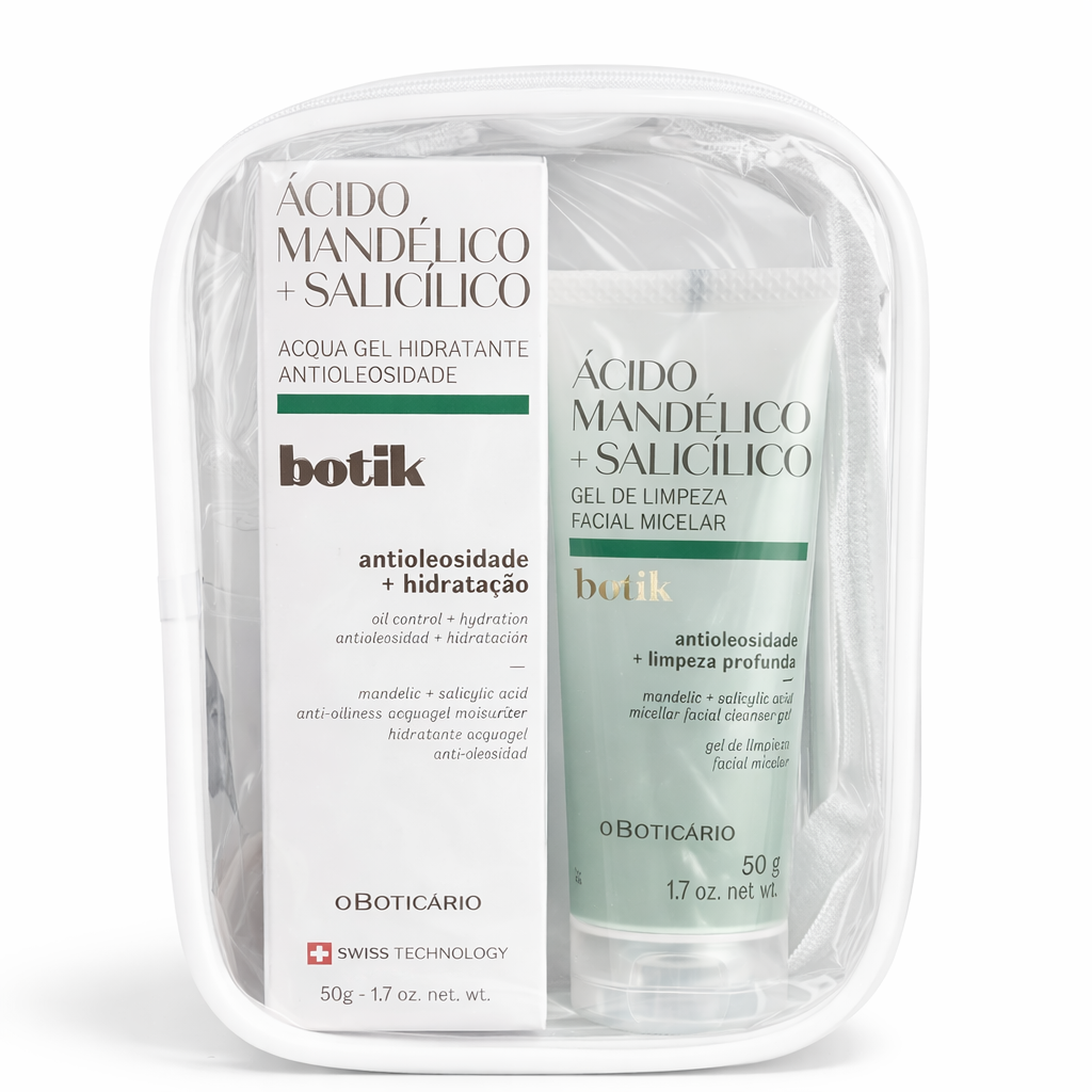 Kit Botik Acido Mandelico + Salicilico – Routine Anti-Oleosità & Idratazione
