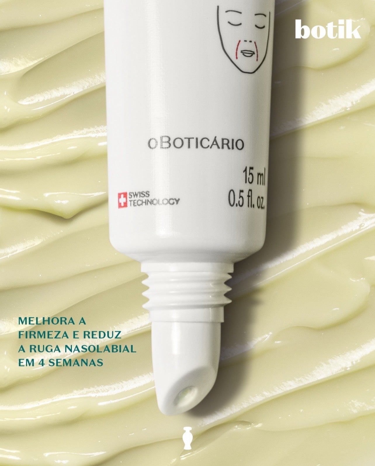 Retinolo puro + LinefilITM Crema riempitiva delle rughe naso-labiale , Botik, 15ml