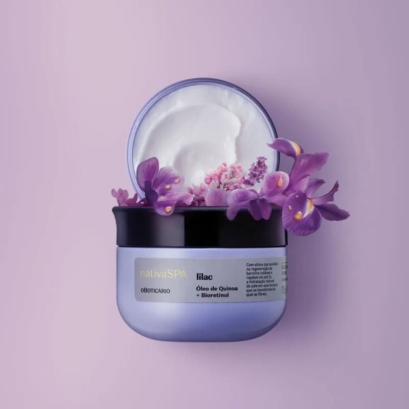 Olio in Crema Rigerante Corpo Nativa Spa Lilac,