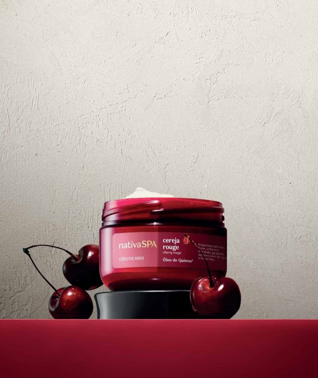 Crema Collo e décolleté Cereja Rouge Nativa Spa, 200g