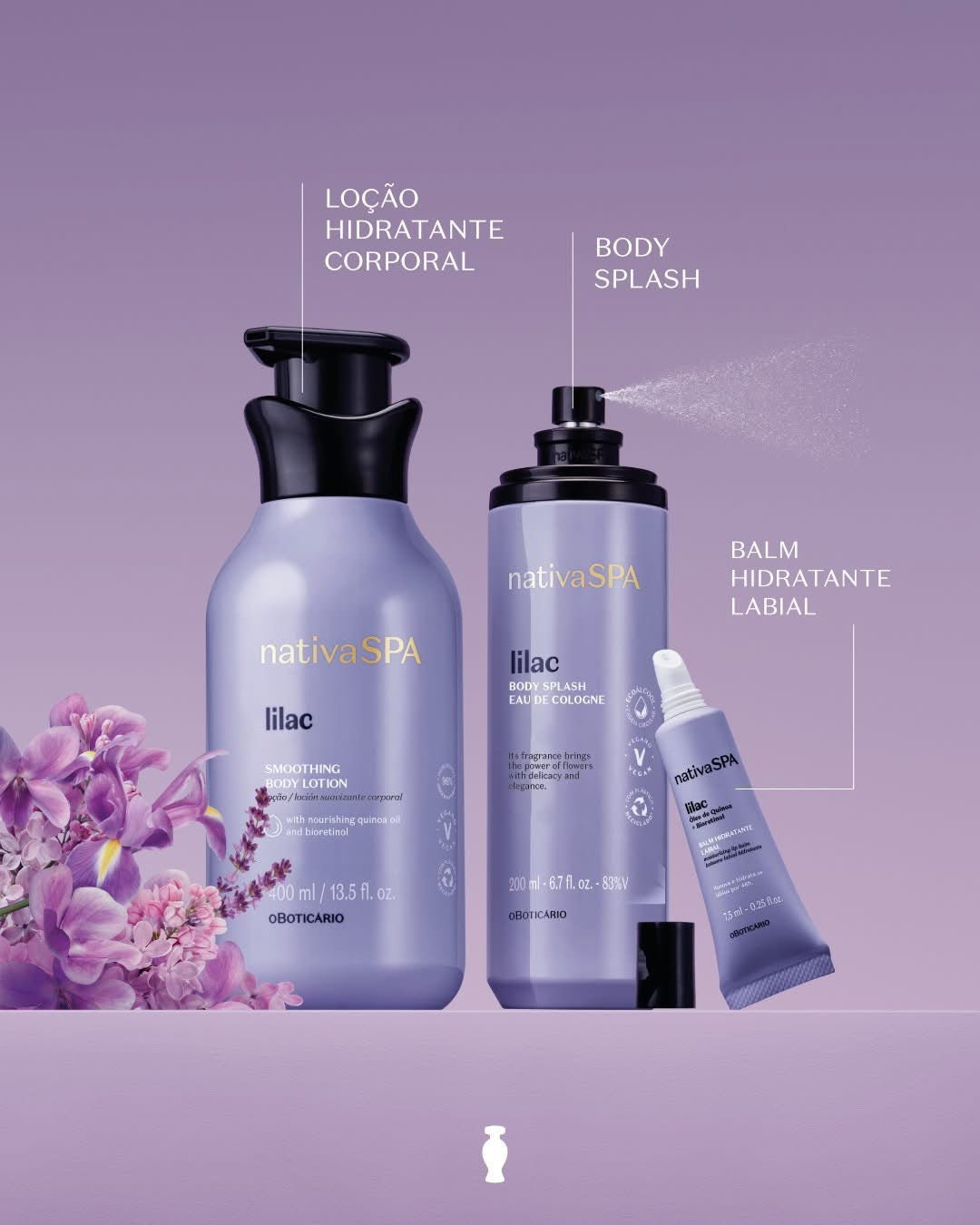 Combo Nativa Spa Lilac