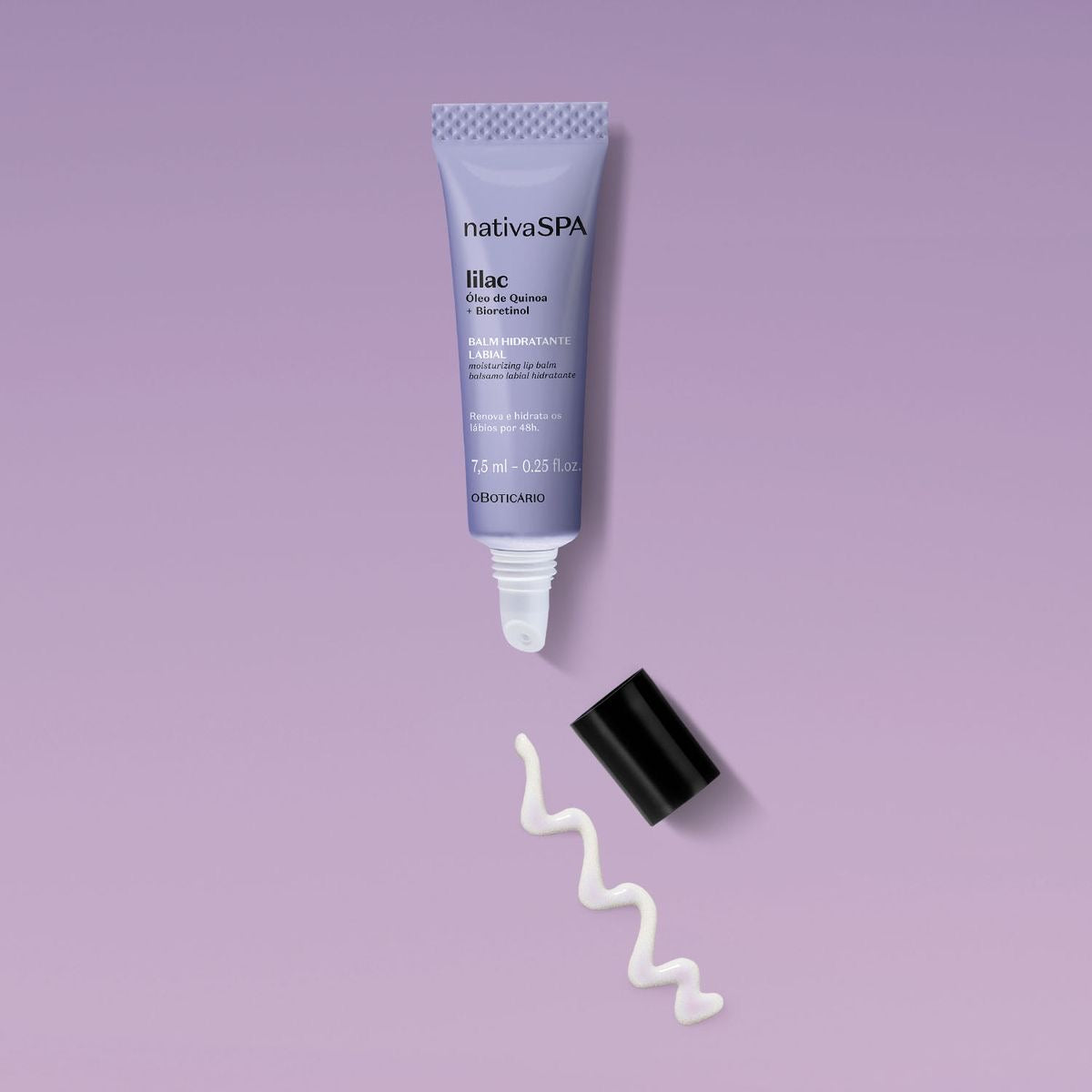 Balm Idratante Labbra Nativa Spa Lilac, 7,5g