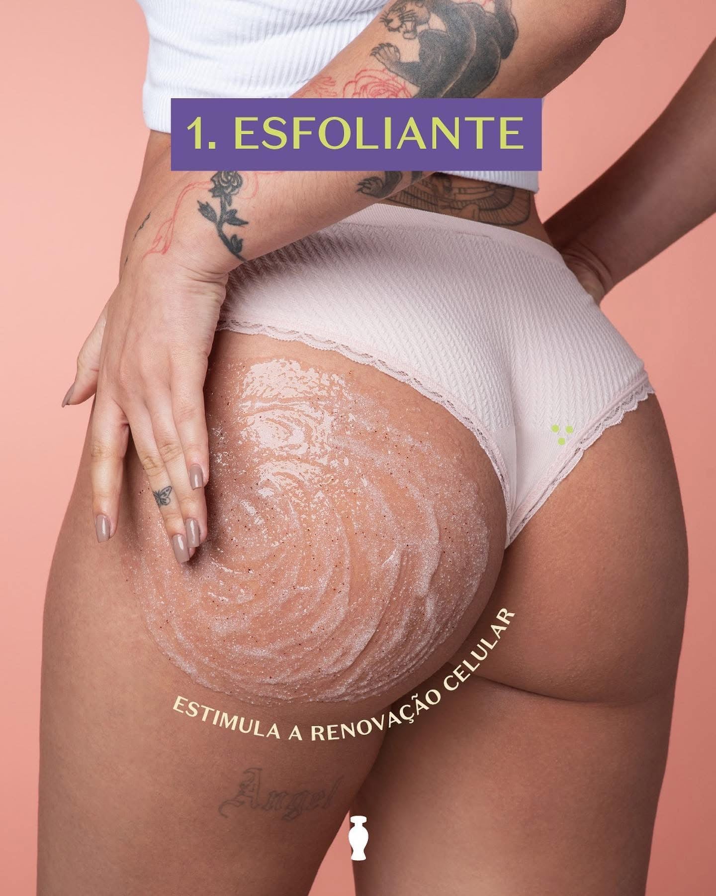 Crema Esfoliante Glutei Cuide-se Bem, 230g