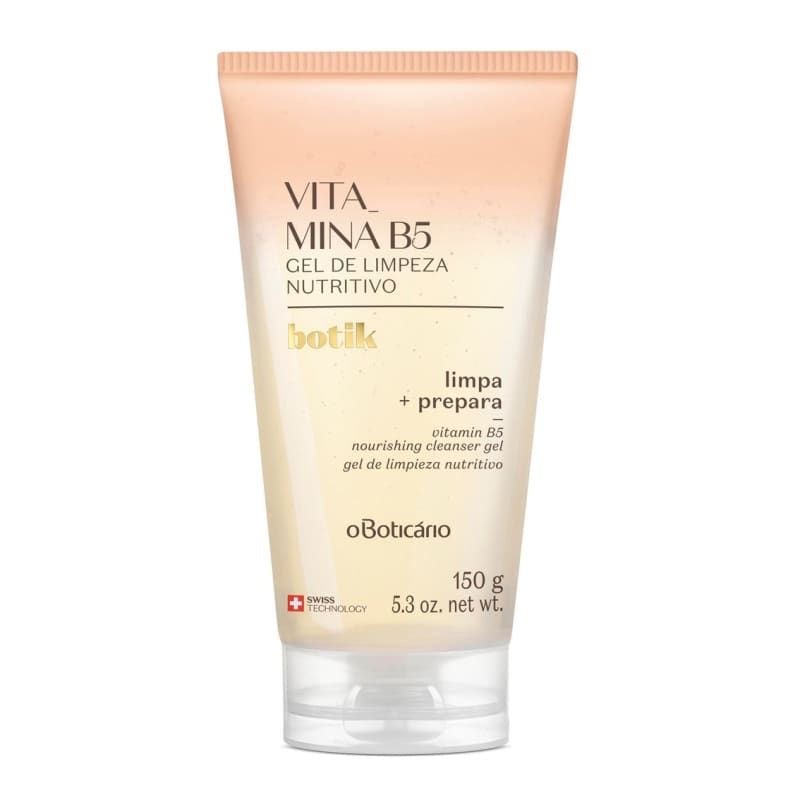 Gel Detergente Nutritivo Viso Vitamina B5 Botik, 150g