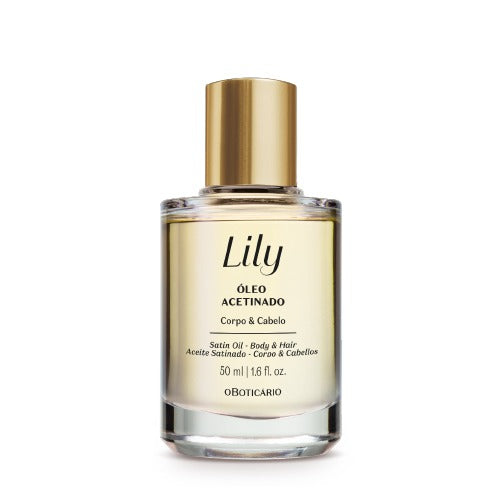 Olio Lily Multibenefici Corpo e Capelli, 50 ml