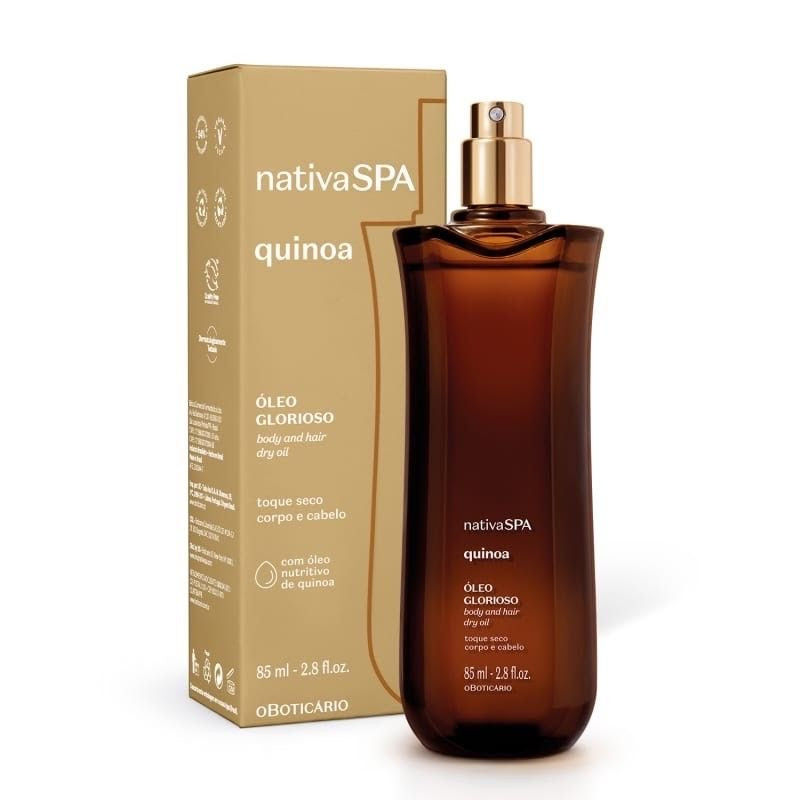 Olio Secco Capelli e Corpo Nativa Spa Quinoa