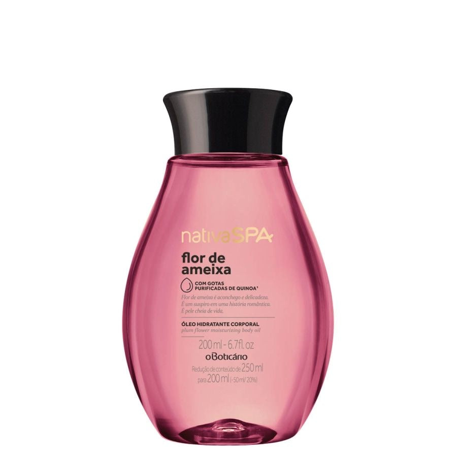 Olio Idratante Corpo Nativa Spa Flor de ameixa, 200ml