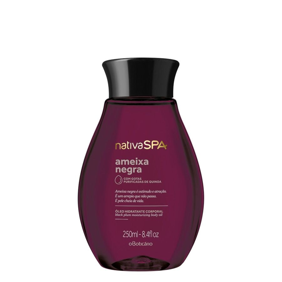 Olio Idratante Corpo Nativa Spa Ameixa Negra, 200ml
