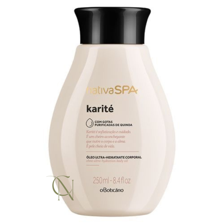 Olio Idratante Corpo Nativa Spa Karite, 200 ml