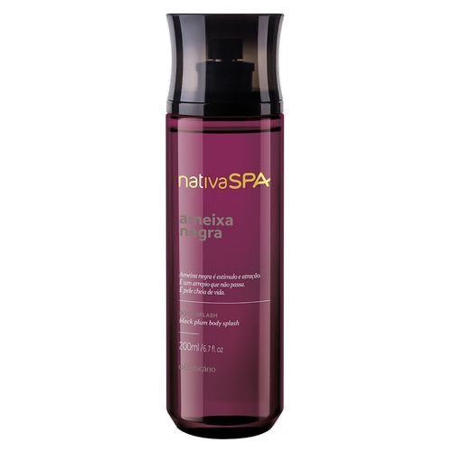 Body Splash Nativa Spa America Negra, 200ml