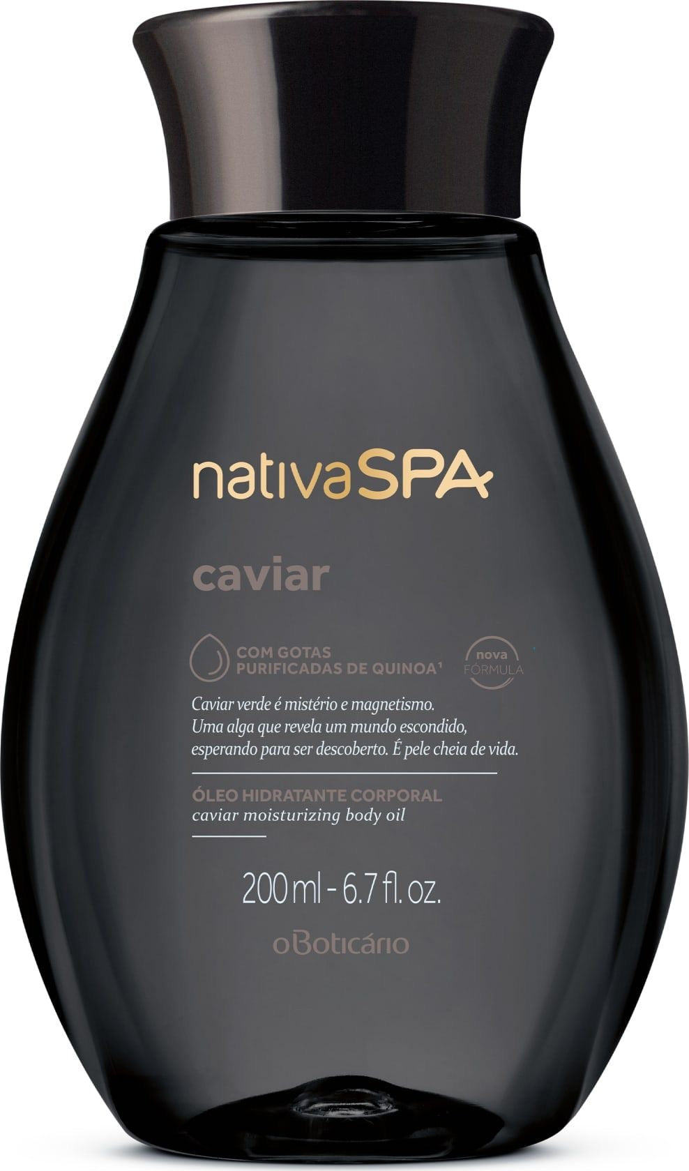 Olio Corpo Idratante Nativa Spa Caviar, 200ml