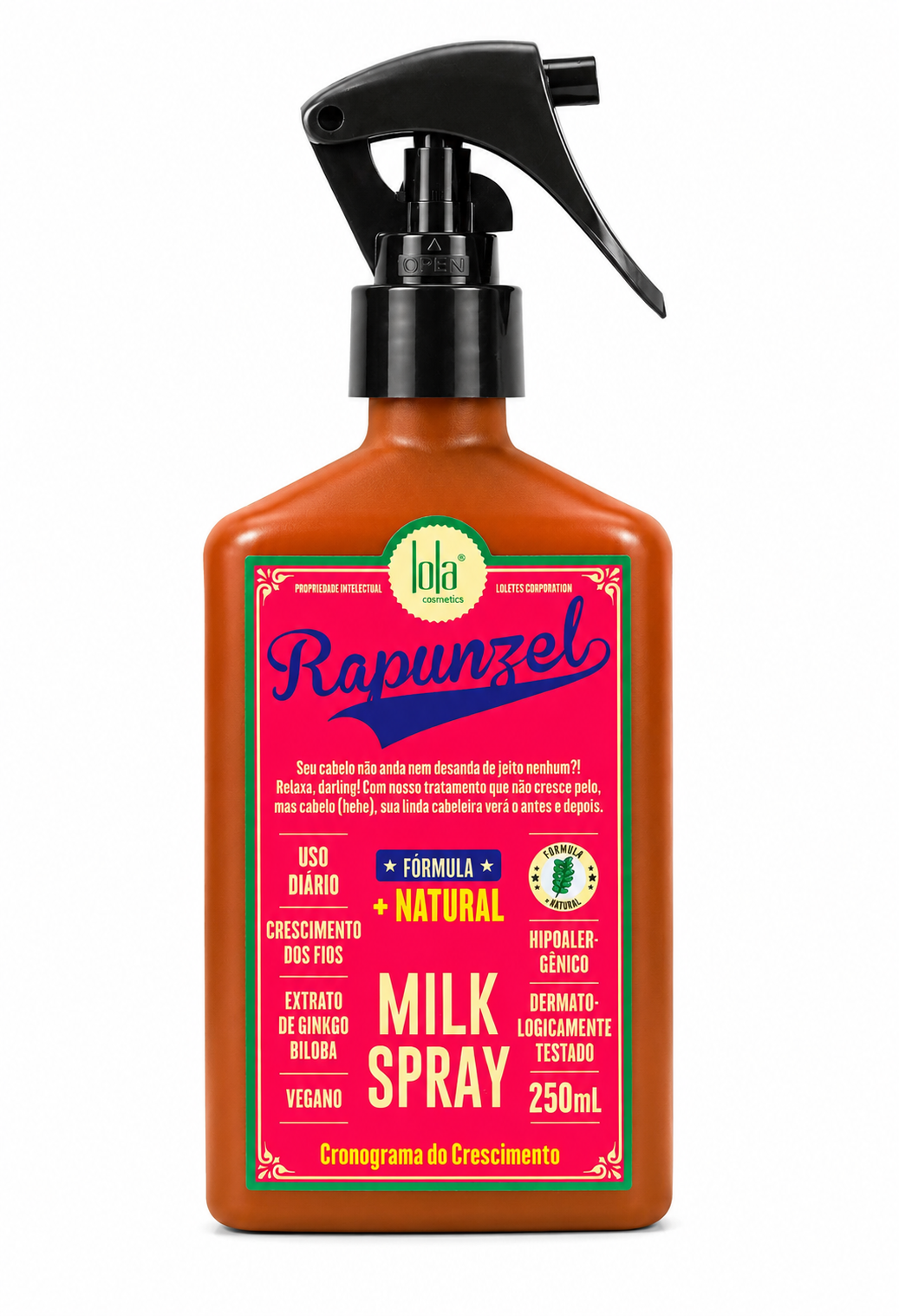 Milk Spray Rapunzel Lola Cosmetics 250ml