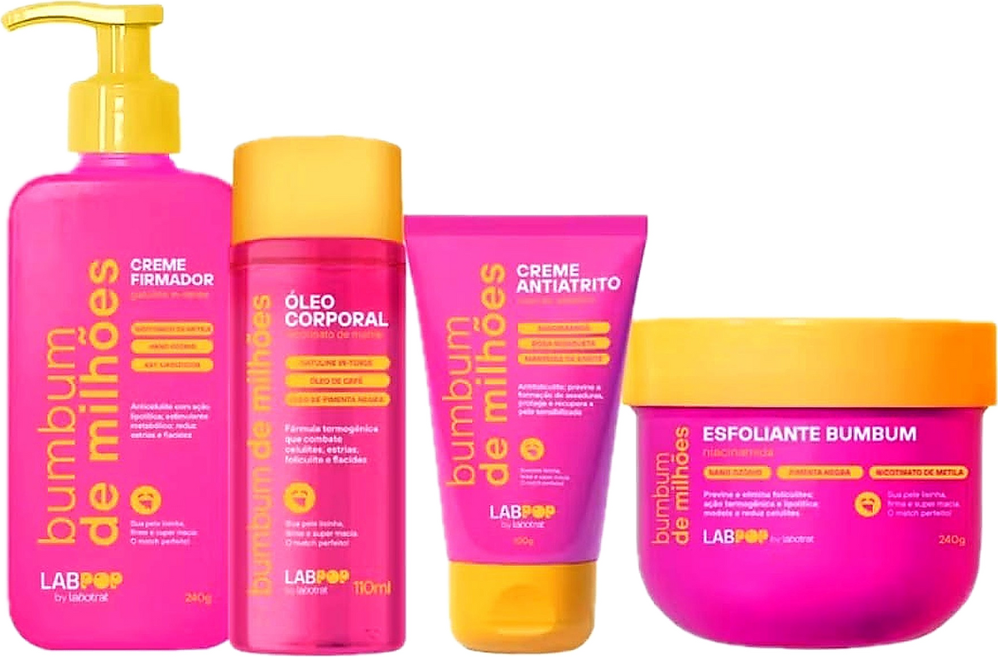 Kit Bumbum de Milhões Routine Completa Anticellulite e Smagliature