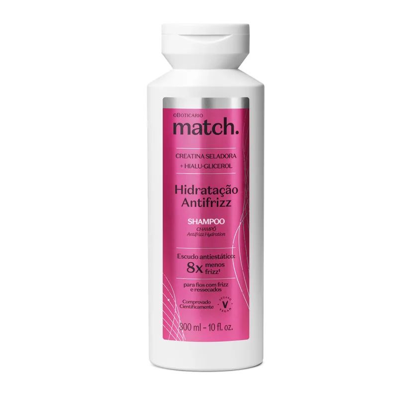 Shampoo Idratazione Anti Frizz Match, 300 ml