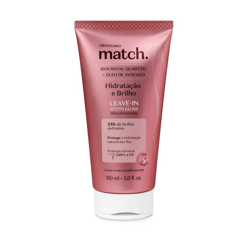 Leave-in Effetto Glow Idratazione e lucentezza Match, 150ml