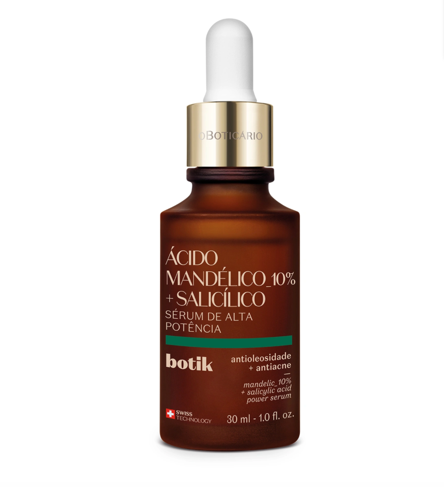 Siero ad alta potenza Botik acido mandelico e salicilico, 30ml