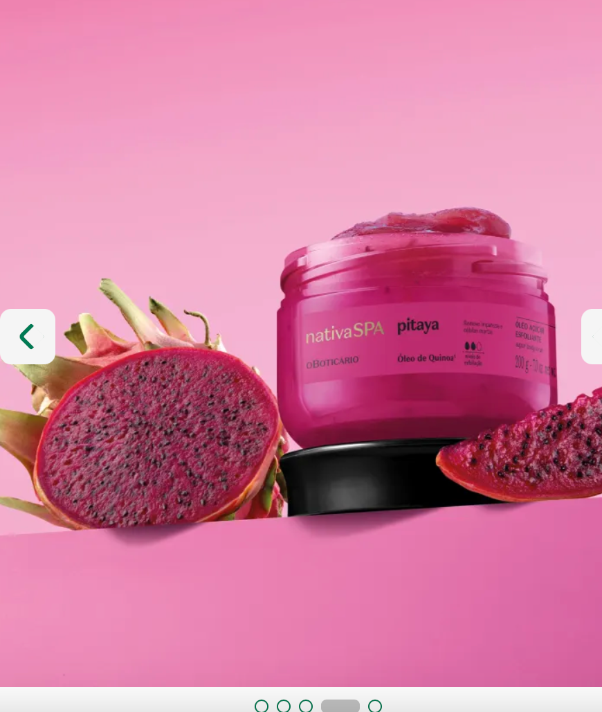 Zucchero Esfoliante Corpo Nativa Spa Pitaya, 200g