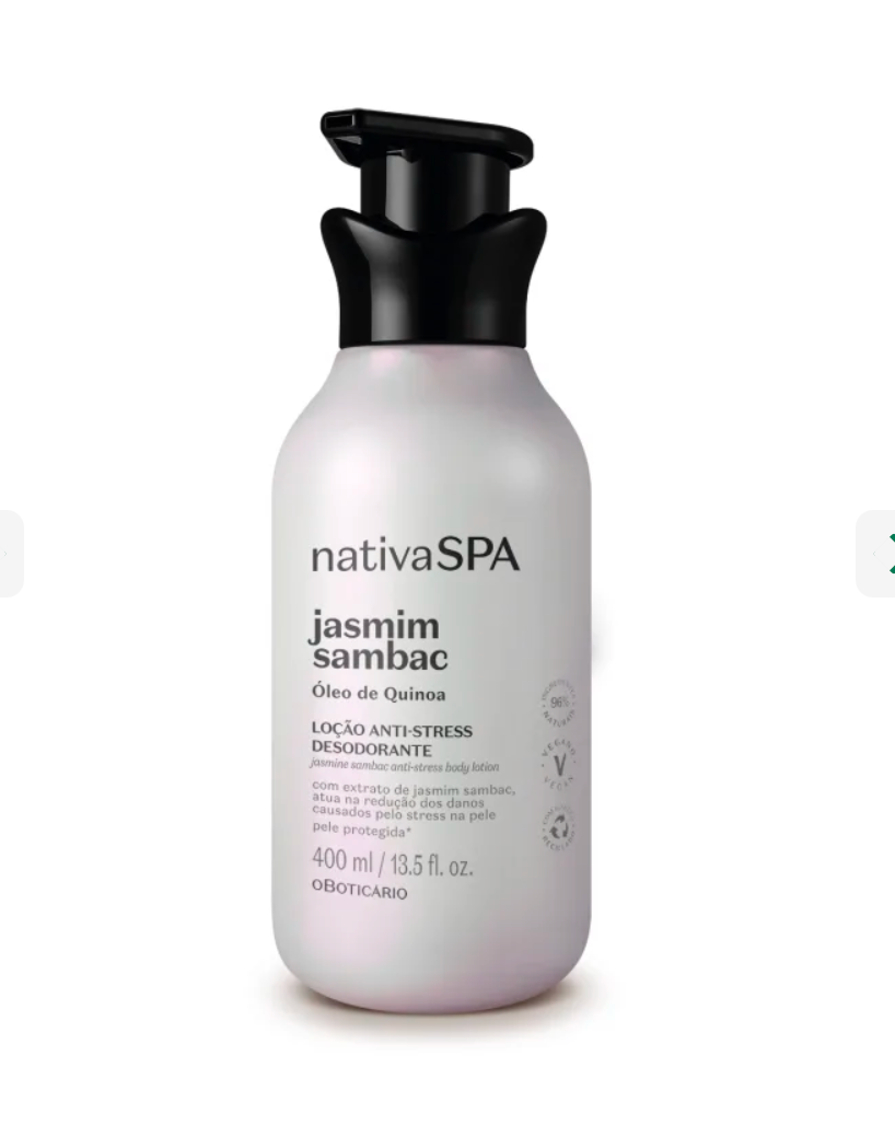 Crema Idratante Corpo Jasmim Sambac Nstiva Spa,400ml