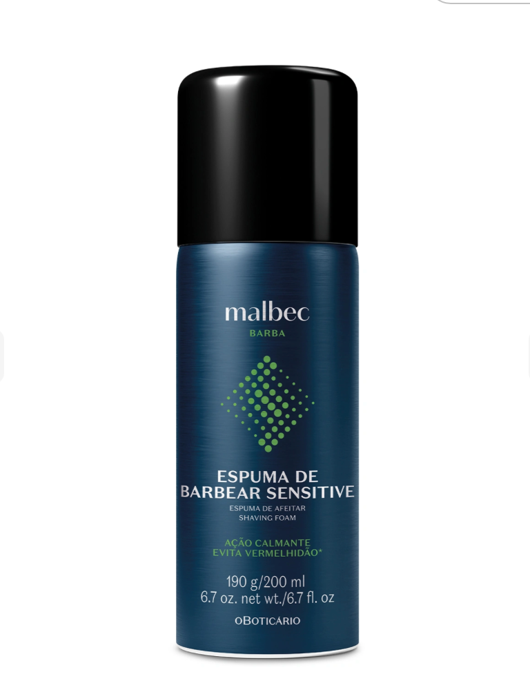 Schiuma da Barba Sensitive Malbec, 200ml