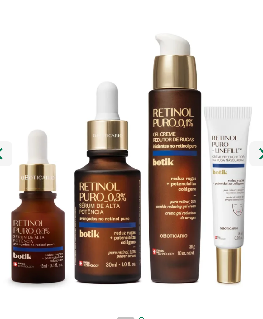 Siero ad Alta Potenza Retinolo Puro 0,3% Botik, 15ml