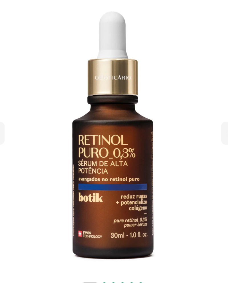 Siero Ad Alta Potenza Retinolo Puro 0,3% Botik, 30ml