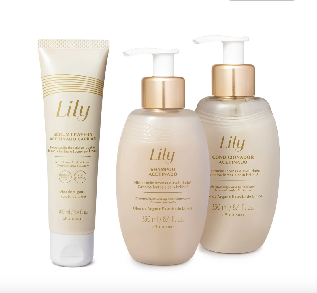 Kit Lily Satinati Capelli