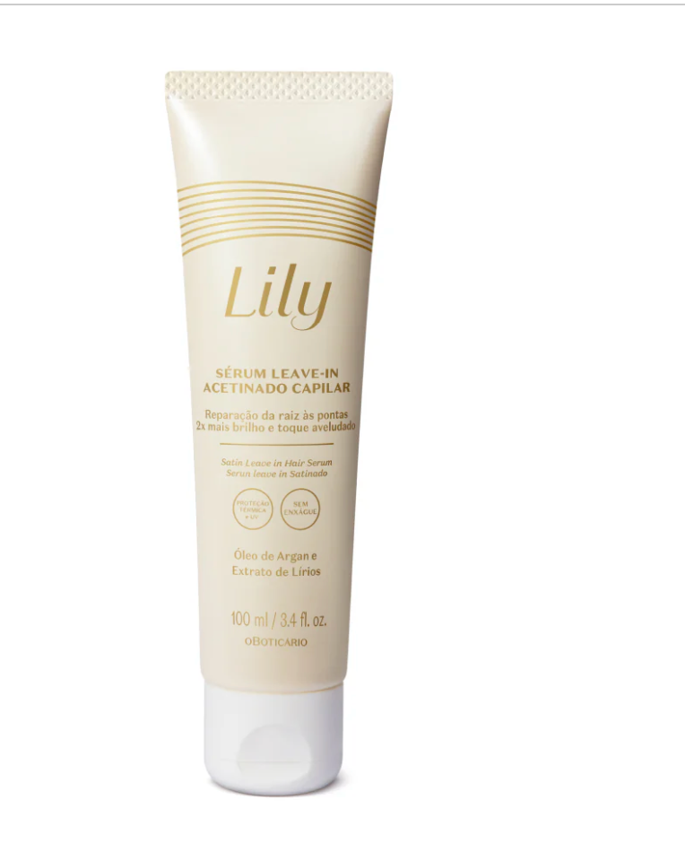 Siero capelli Leave-in Satinato Lily, 100ml