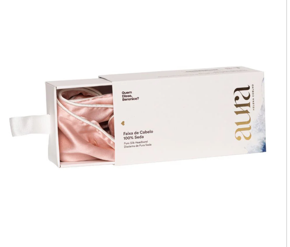 Fascia per capelli 100% seta Aura By Helena Coelho