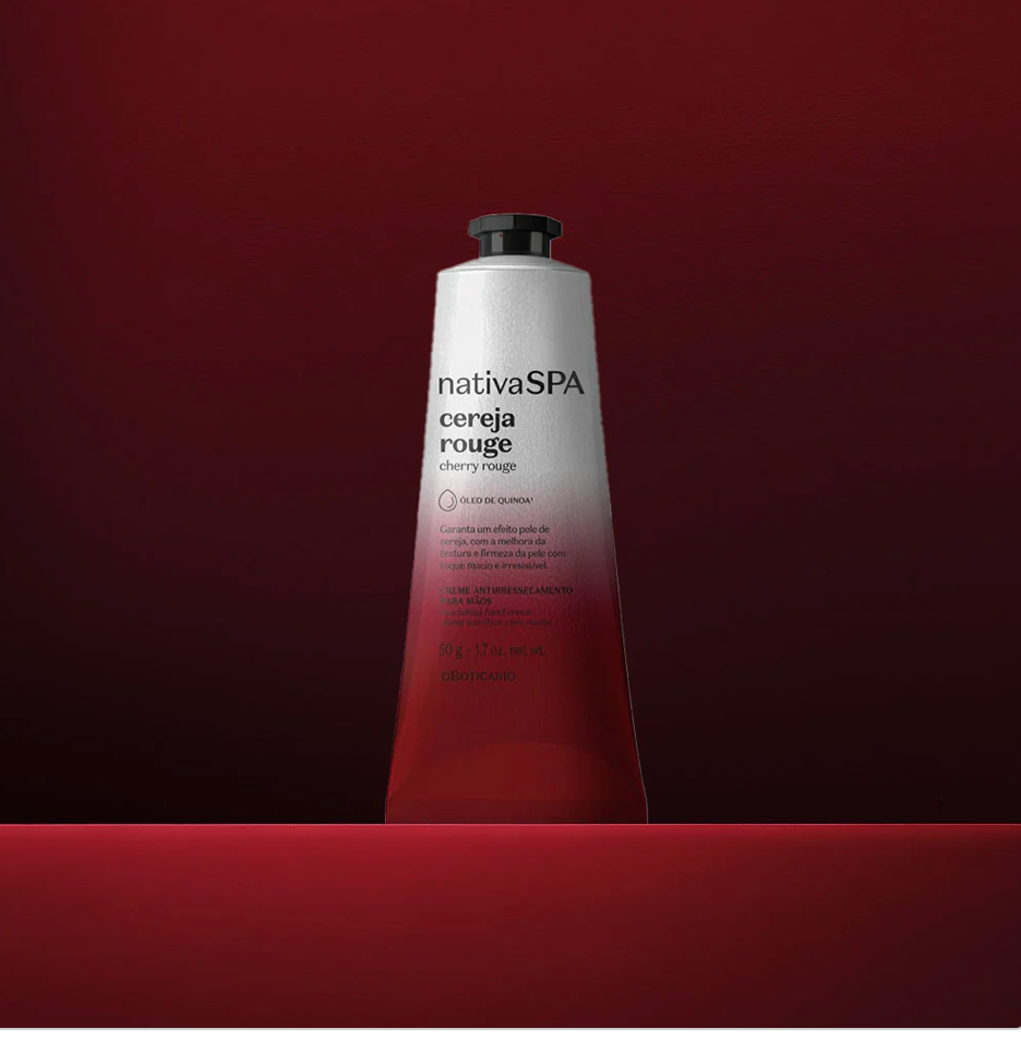 Crema Mani Cereja Rouge Nativa Spa, 50g
