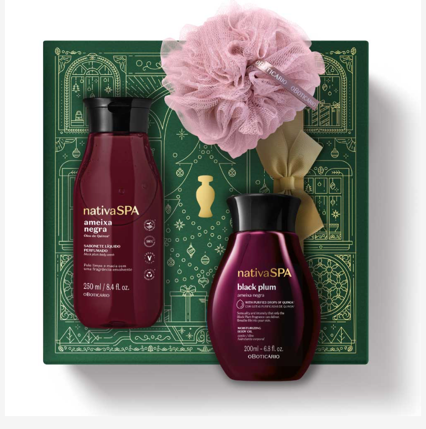 Cofanetto Regalo Nativa SPA Ameixa Negra – O Boticário