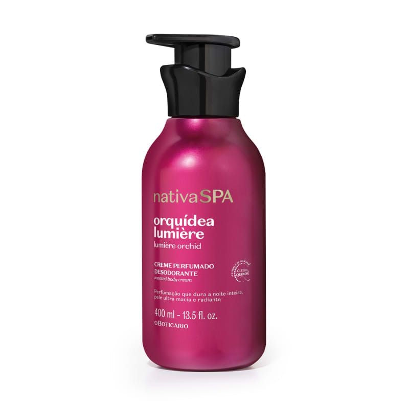 Nativa SPA Orquídea Lumière Crema Corpo Idratante 400ml | O Boticário