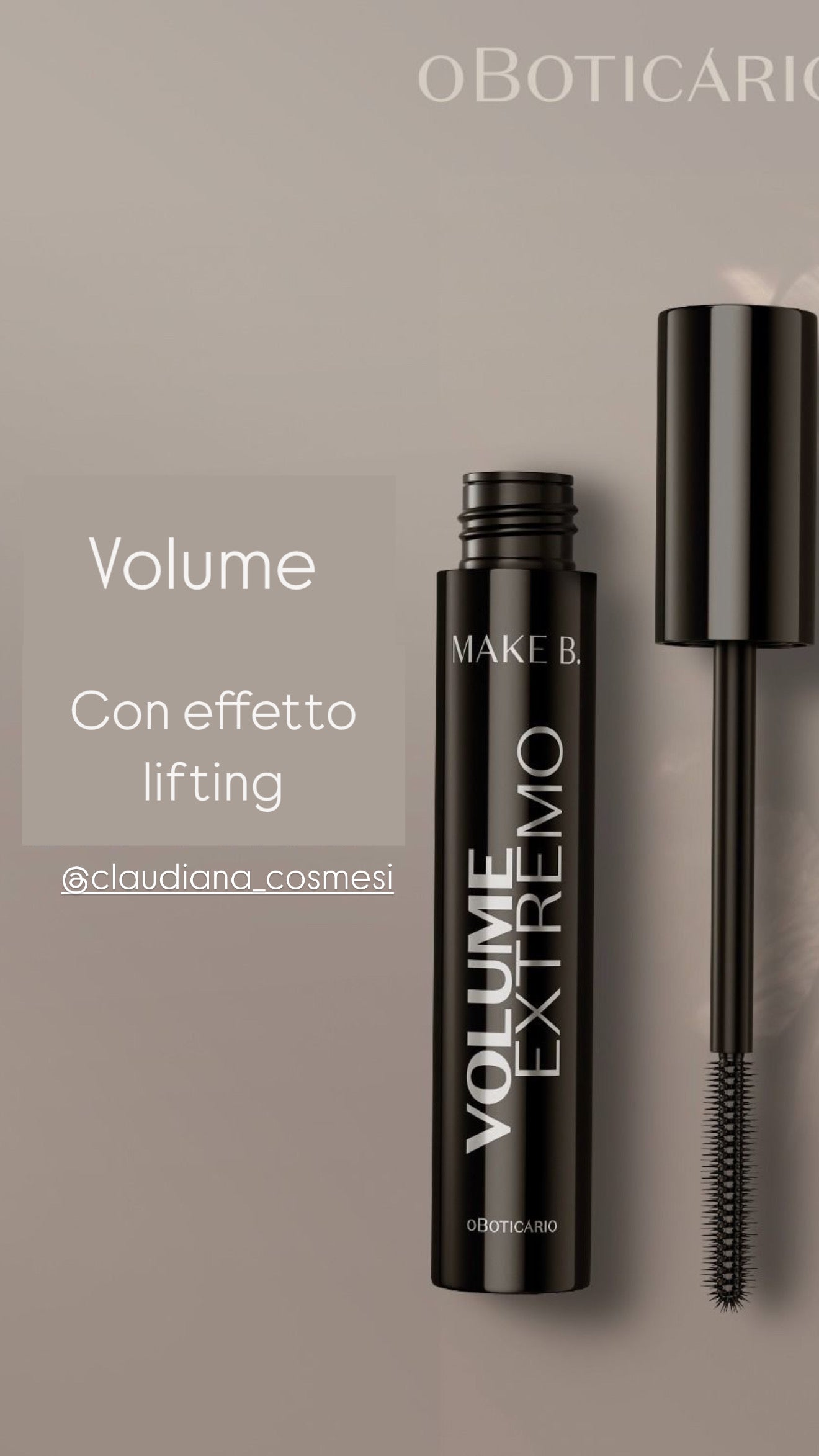 Mascara Ciglia Make B. Volume Extremo – O Boticário
