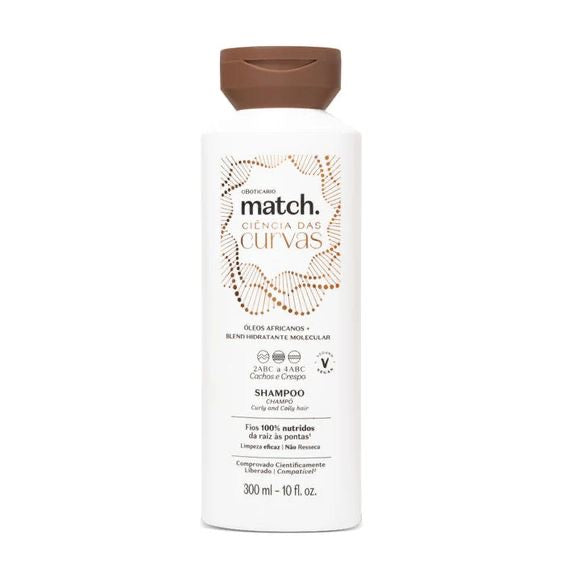 Shampoo Ricci Ciências das Curvas Match, 300ml