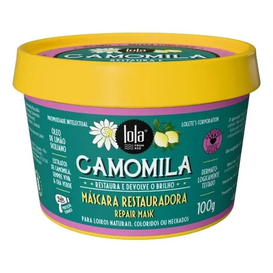 Lola Camomila Maschera Restauradora 100 g | Capelli Biondi