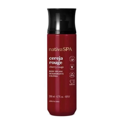 Body Splash Cereja Rouge Nativa Spa, 200ml