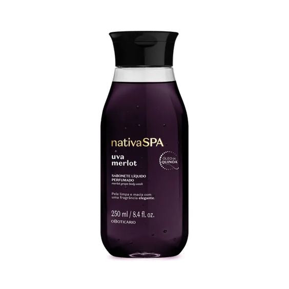 Bagno schiuma Profumato Uva Merlot Nativa Spa, 250ml