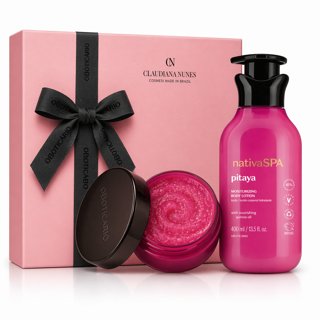 Set Nativa Spa Pitaya – Crema Corpo 400ml + Scrub Corpo 200ml | O Boticário