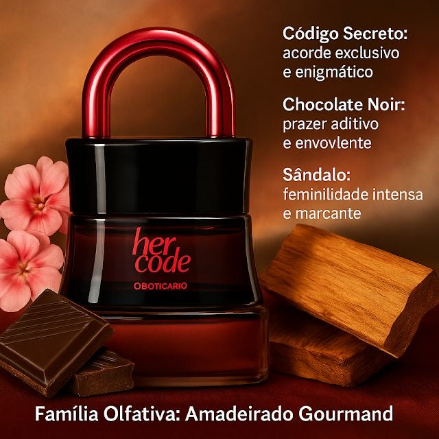 O Boticário Her Code Clímax Eau de Parfum, 50ml