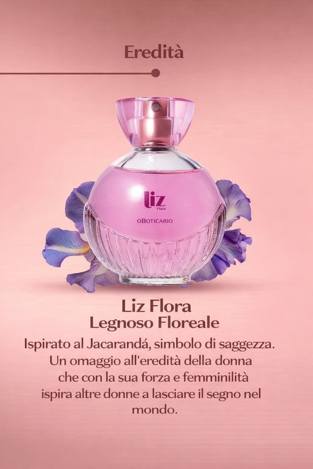 O Boticario Liz Flora Eau Toilette, 100ml