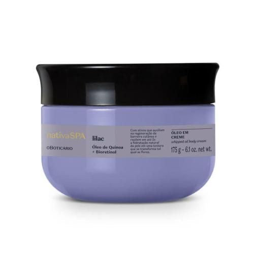 Olio in Crema Rigerante Corpo Nativa Spa Lilac,