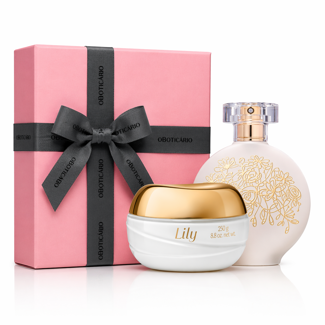 Kit Crema Corpo Lily + Floratta Simple Love O Boticário
