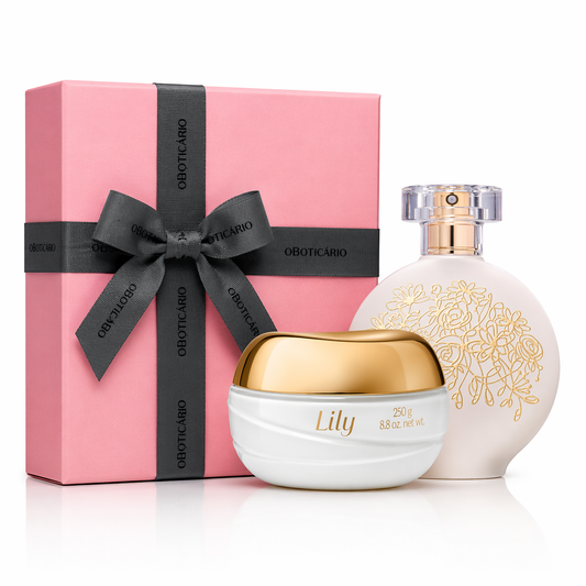 Kit Crema Corpo Lily + Floratta Simple Love O Boticário
