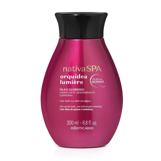 Olio Corpo Orquídea Lumière Nativa Spa, 200ml