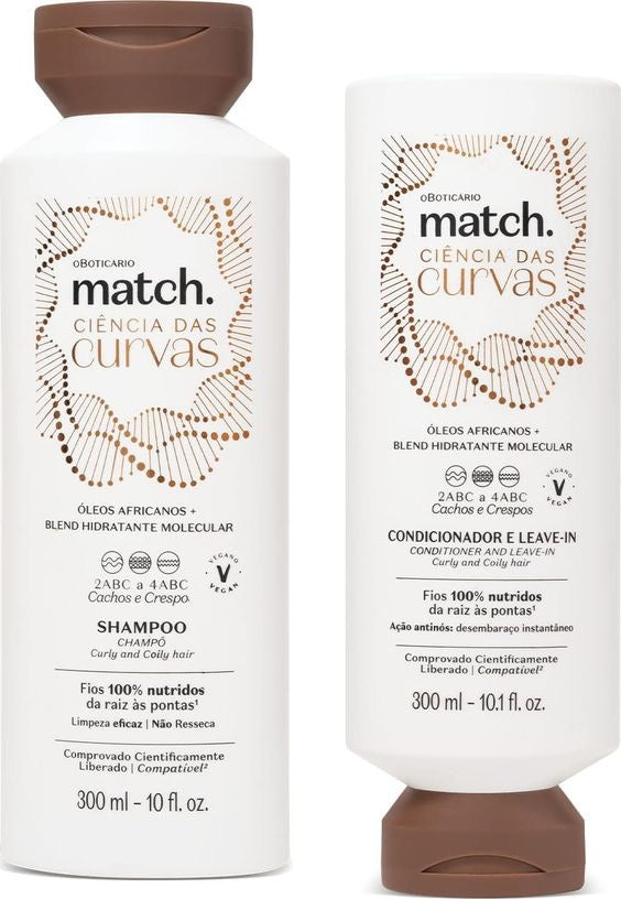 Shampoo e Balsamo Ricci Match