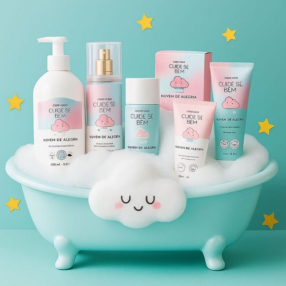 O Boticario Lozione Idratante Nuvem de Alegria | Pelle morbida e luminosa – 400 ml