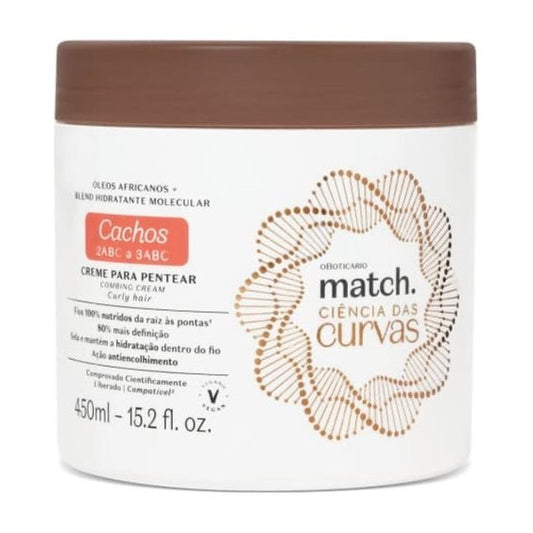 Crema per Pettinate e Modellare Ricci Match,450ml