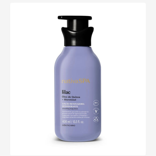 Crema Corpo Idratante Nativa Spa Lilac, 400ml