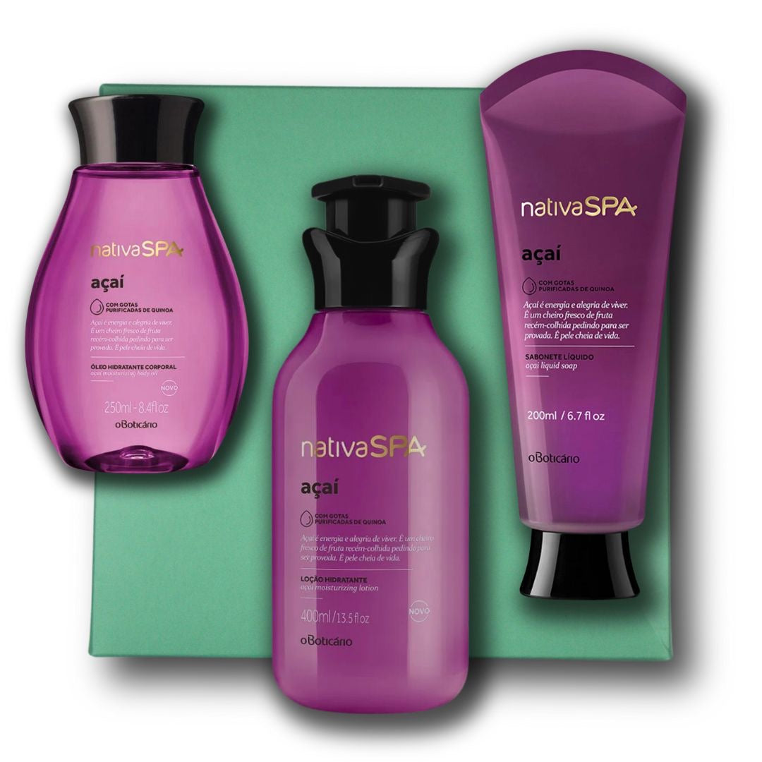 Set Corpo Idratazione Naticva SPA Açaí.