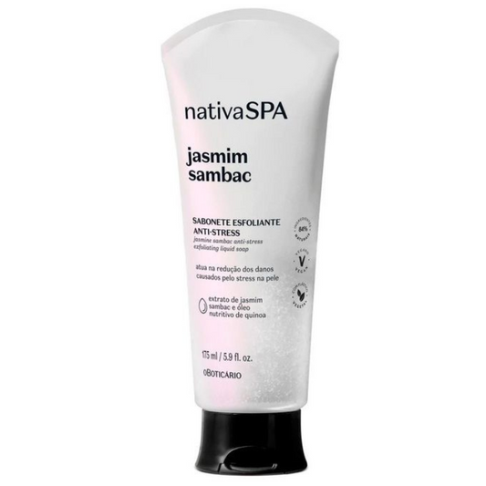 Sapone Esfoliante Corpo Nativa Spa Gelsomino Sambac, 175ml