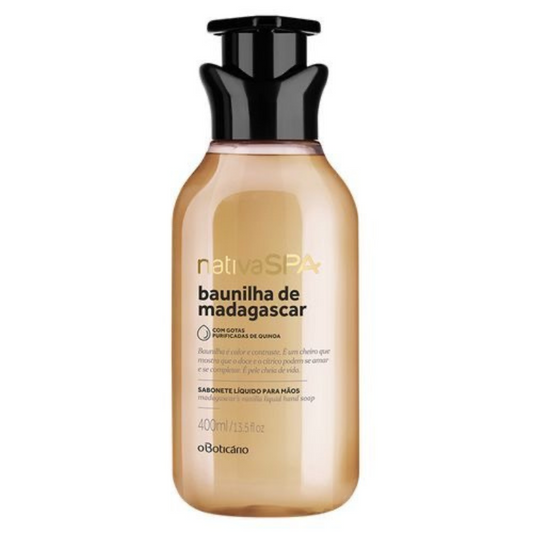 Crema idratante Corpo Nativa Spa Vanilla Madagascar, 400 ml